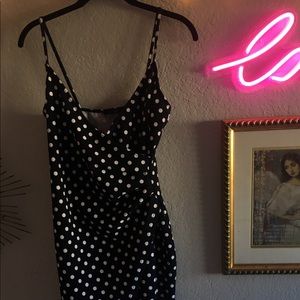 Vintage Polka-Dot Dress